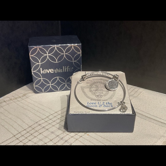 Love This Life 🦩Bangle - Picture 2 of 5